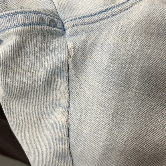 Vintage Lee Mom High-Rise Light Wash Denim Blue Jeans - Picture 9 of 10